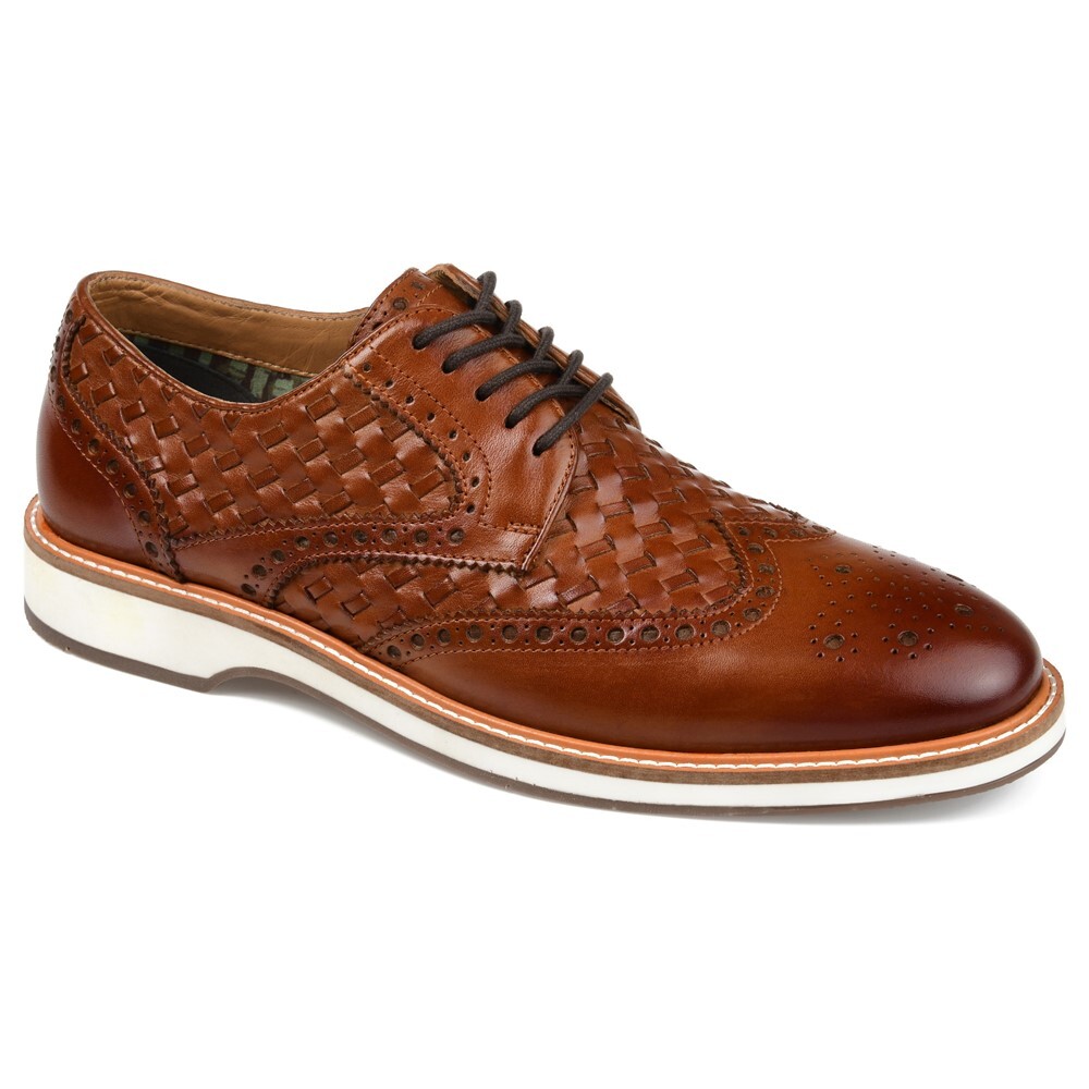 

Мужские оксфорды Radcliff Wide Wing Tip Thomas & Vine, цвет cognac