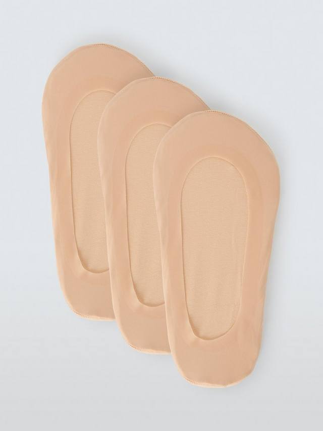 

Носки с подкладкой из прессованного хлопка John Lewis, Pack of 3, Almond