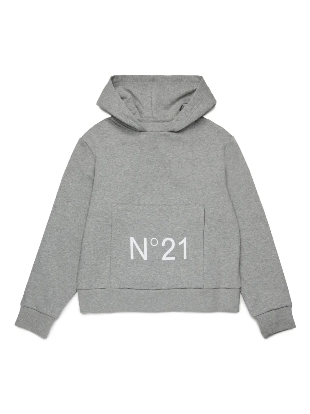

Худи с логотипом Nº21 Kids, серый