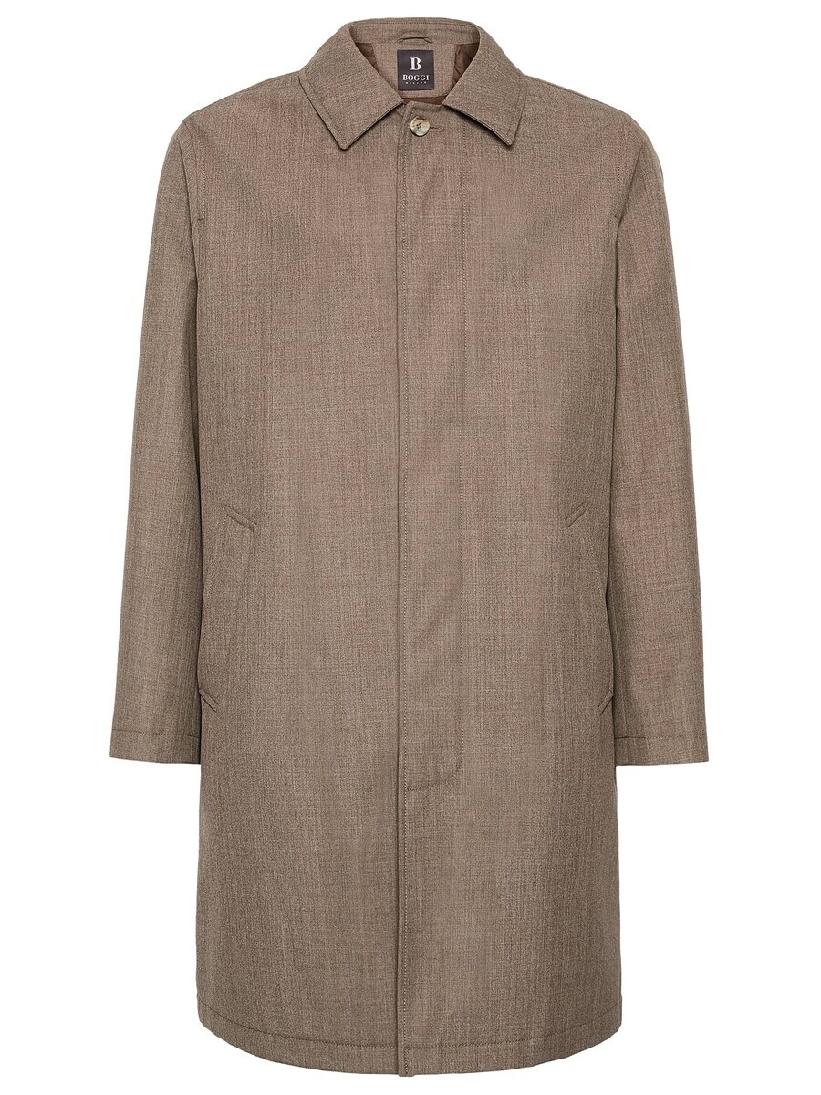 

Пальто Boggi Milano Between-Seasons Coat Pea, темно-бежевый