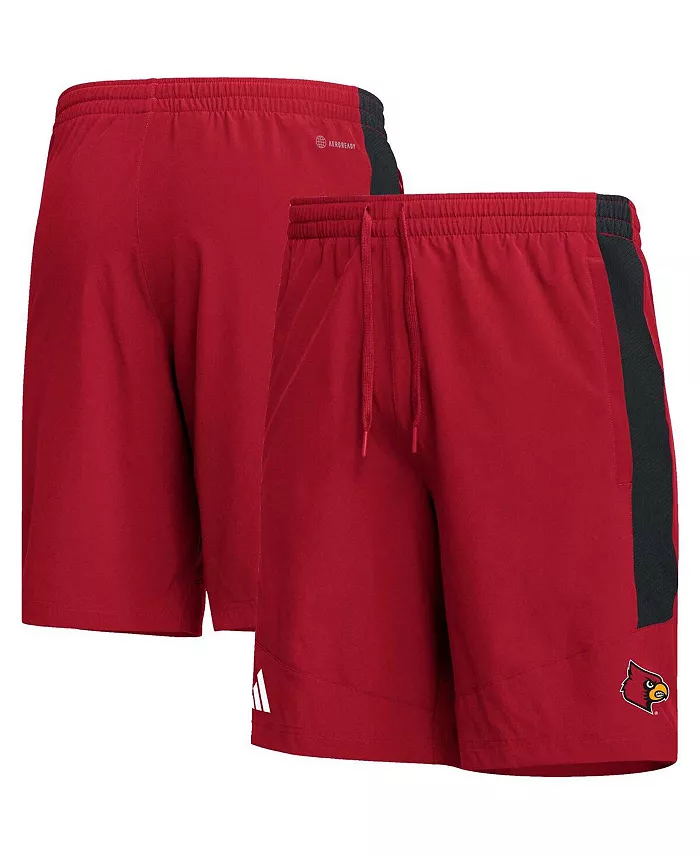

Мужские шорты Louisville Cardinals AEROREADY красные adidas