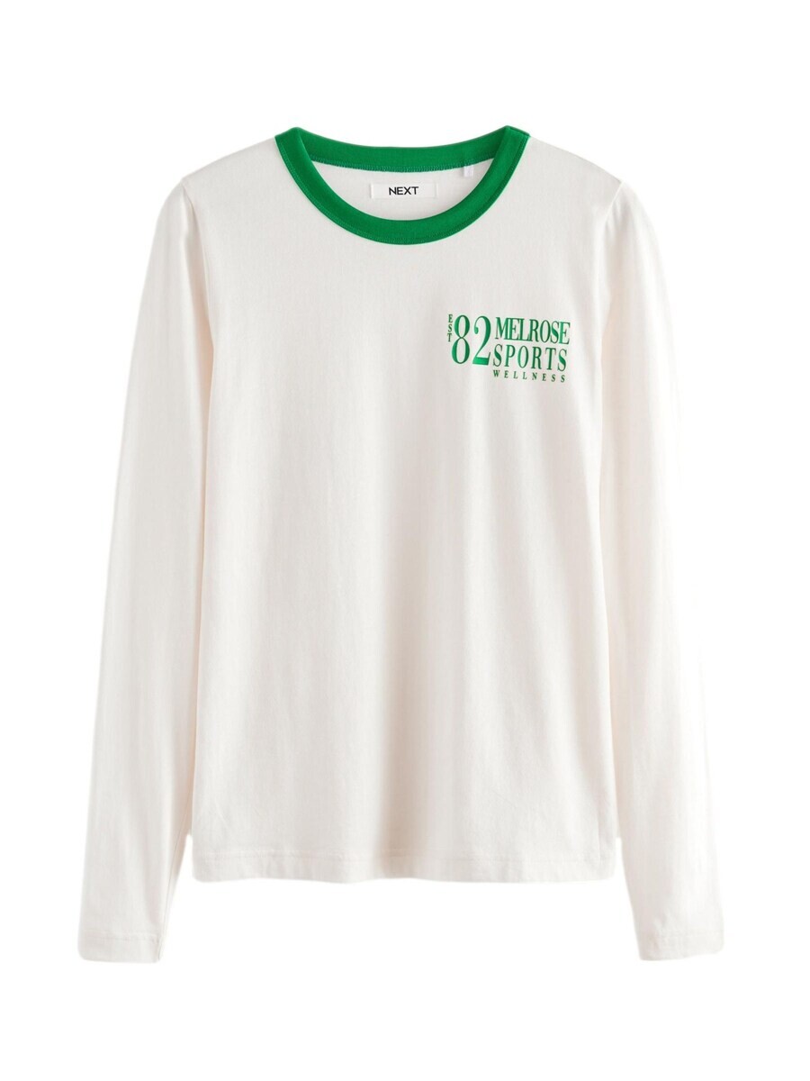 

Лонгслив Next Shirt, зеленый