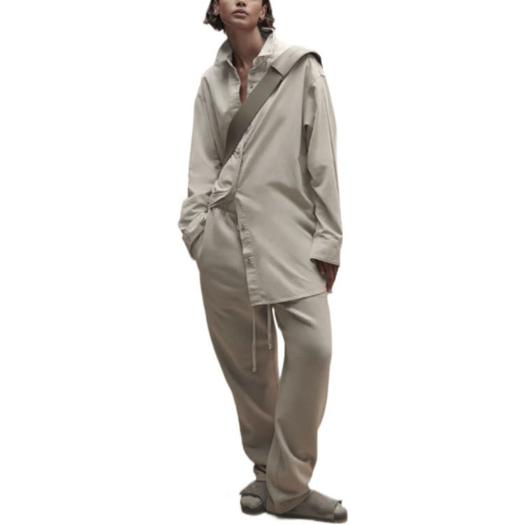 Расслабленные Спортивные Штаны Fear Of God Essentials, Дымчато-Серый — фото 3