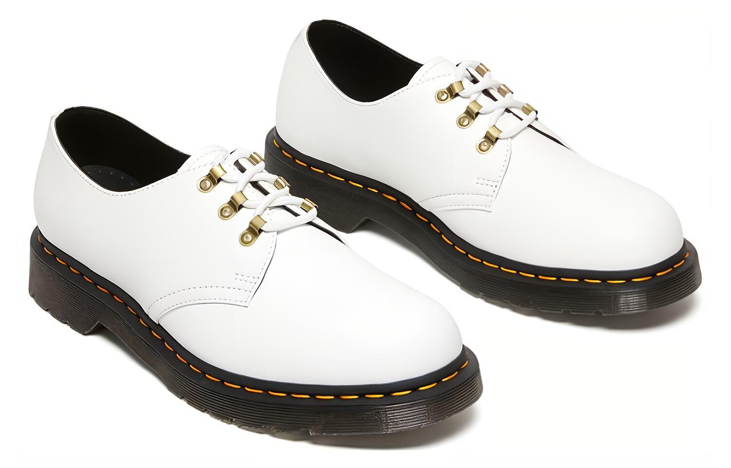 Dr.Martens 1461 Женская повседневная обувь унисекс, White — фото 3