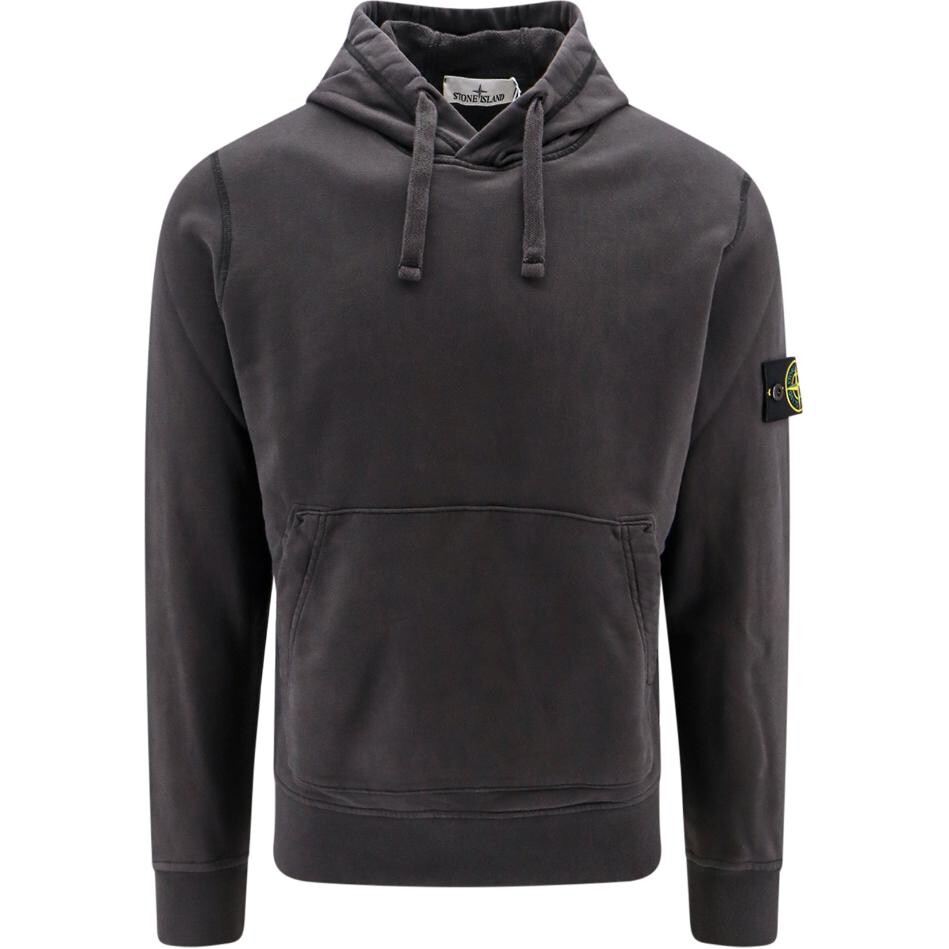 

Толстовка мужская темно-серая Stone Island, темно-серый