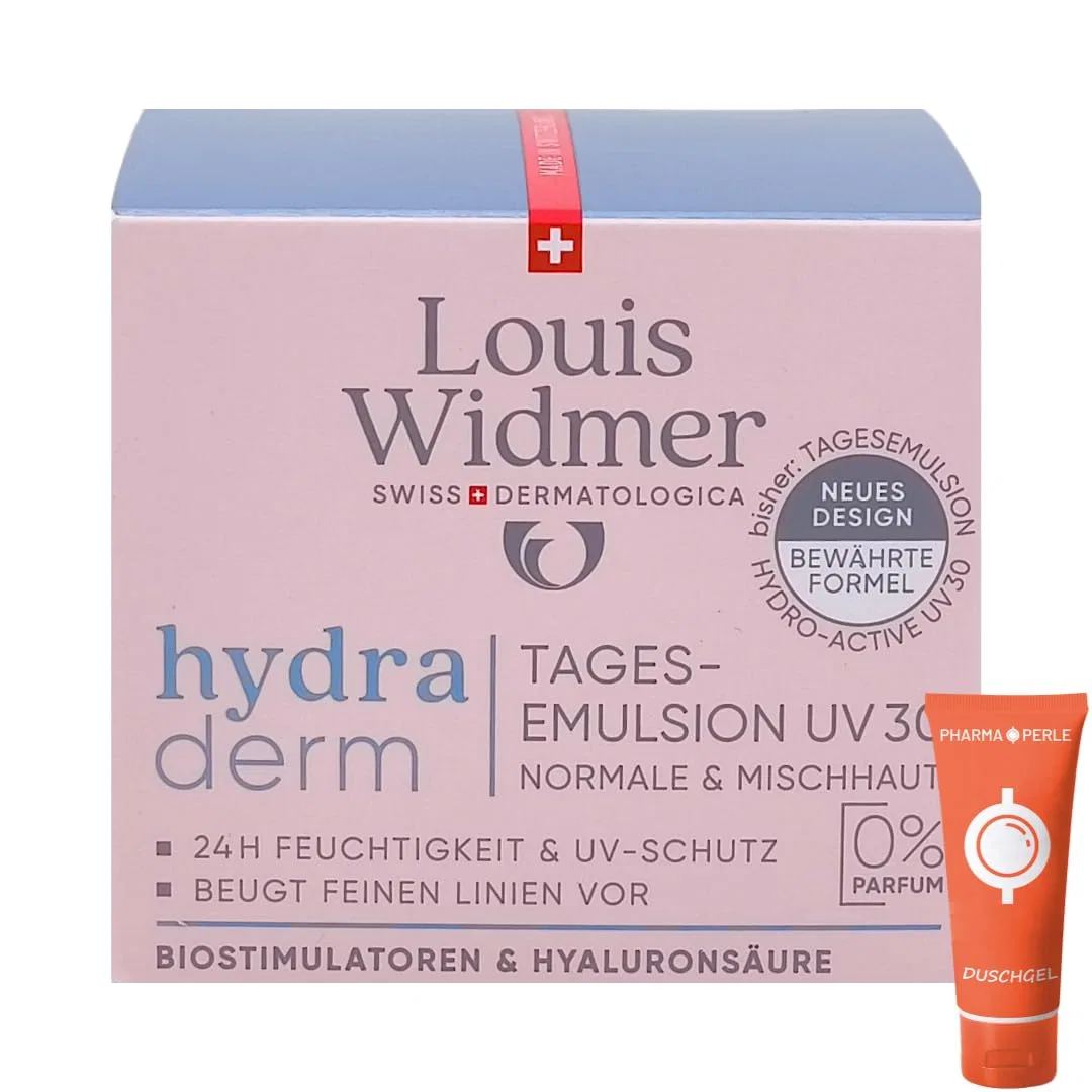 Эмульсия ‎Pharma Perle — Дневная Louis Widmer Hydraderm UV30 без запаха, Pharma, 50 мл