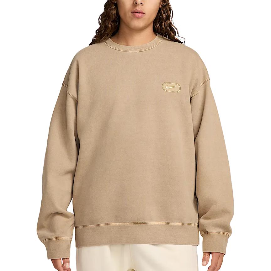 

Nike Свитшот Solo Swoosh мужской Apricot Tea Brown, Коричневый, Nike Свитшот Solo Swoosh мужской Apricot Tea Brown