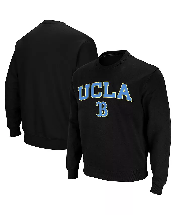 

Мужская толстовка с круглым вырезом UCLA Bruins с аркой и логотипом Colosseum, черный
