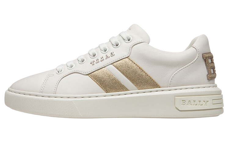 

Кроссовки для скейтбординга женские, низкие, белые Bally, Белый, Кроссовки для скейтбординга женские, низкие, белые Bally