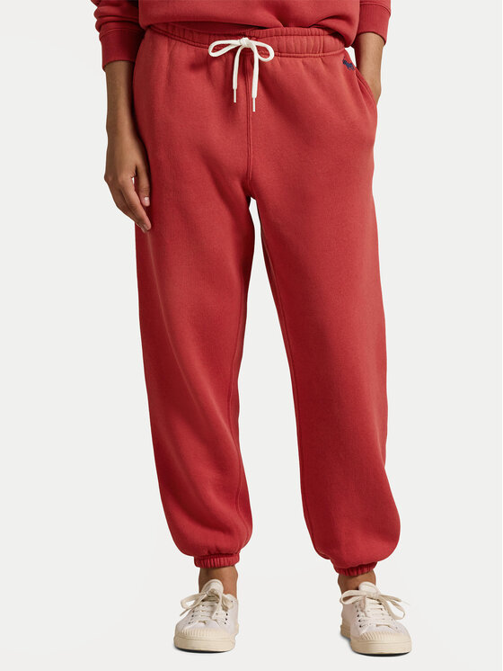 

Спортивные брюки обычного кроя 211943009 Polo Ralph Lauren, красный
