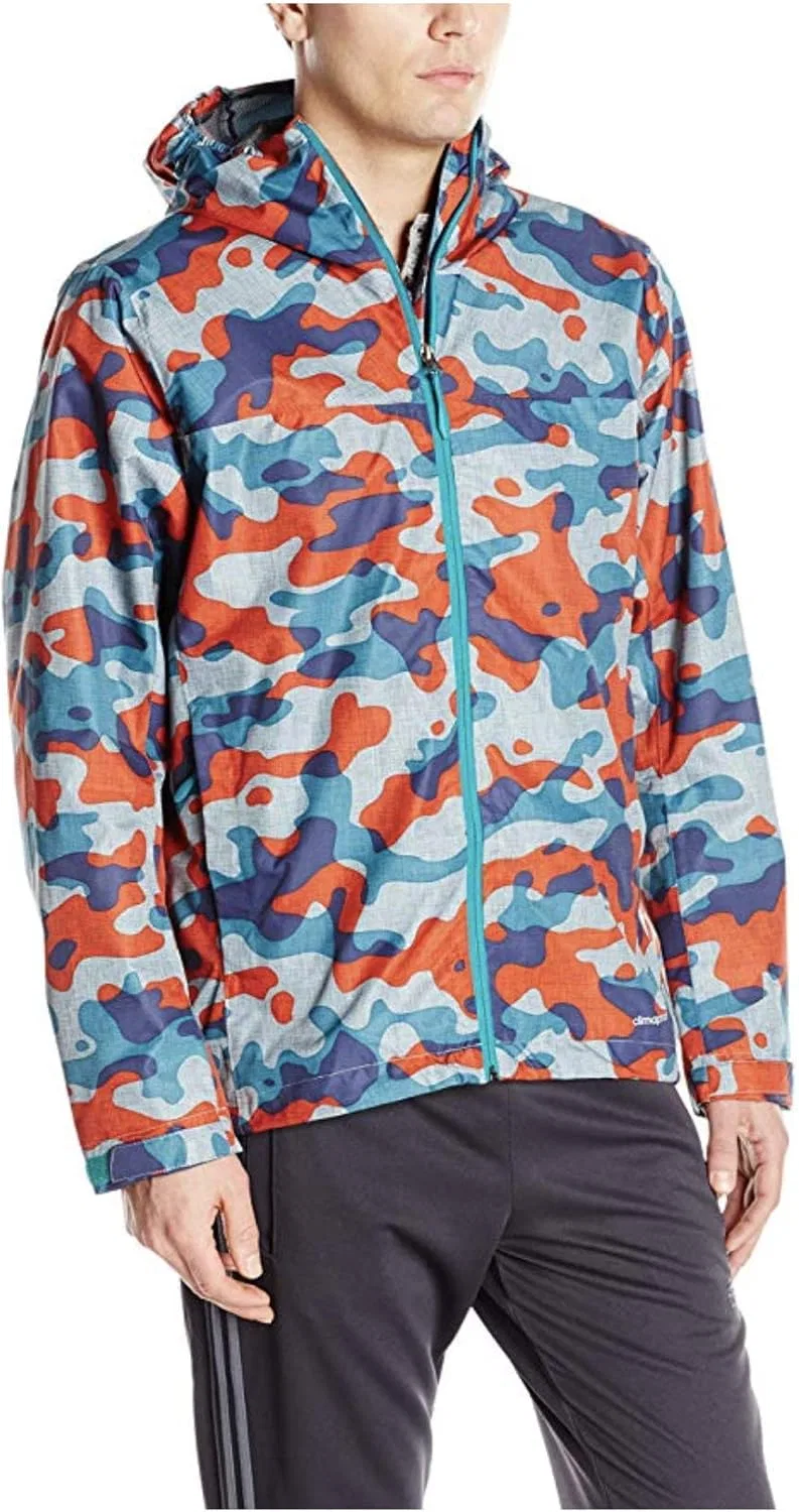Мужская двухслойная камуфляжная куртка adidas Outdoor Wandertag AOP