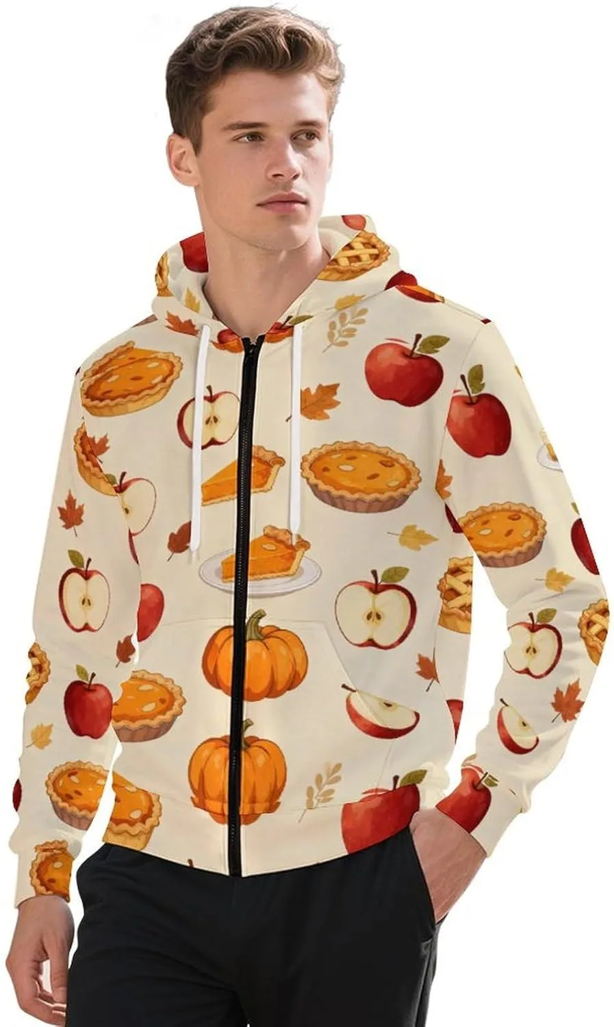 

Толстовка с капюшоном на молнии Lobster Shell Bow Stripe GemGam