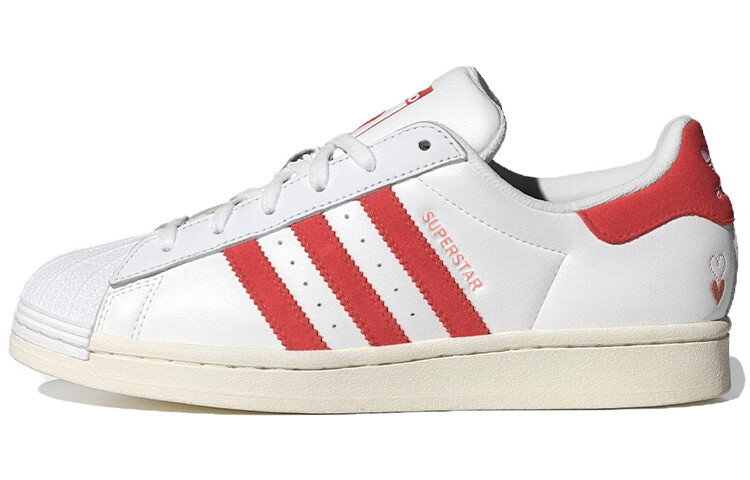 

Женские кроссовки для скейтбординга adidas originals Superstar, White/Red
