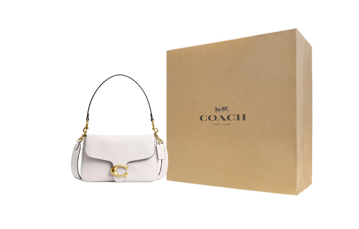 

COACH Мягкая кожаная сумка через плечо