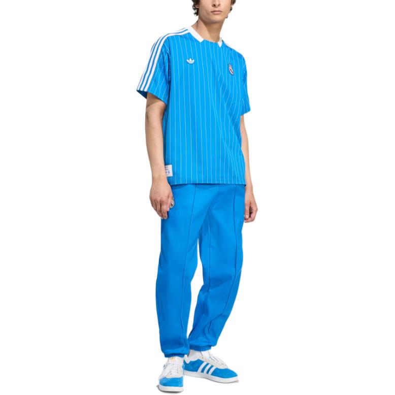 Футболка Real Madrid Terrace Icons Adidas Originals, синий/белый — фото 4