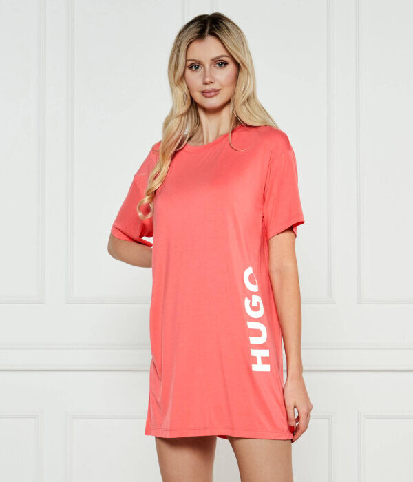 

Ночные рубашки Hugo Bodywear Unite Relaxed Fit, красный