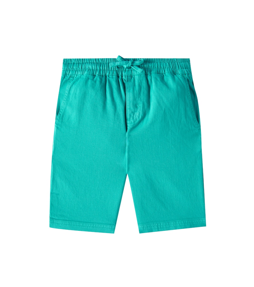 

Хлопковые джерси шорты Stella McCartney Kids, Green