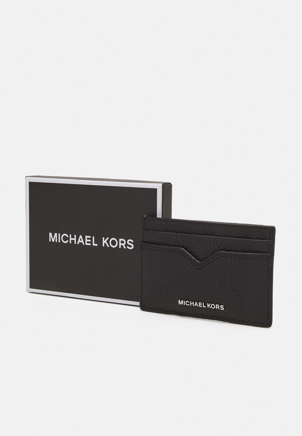 

Кошелек NOTCHED CARD CASE UNISEX Michael Kors, черный