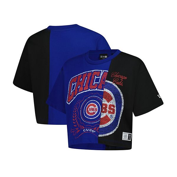 

Женская футболка Chicago Cubs с цветными блоками New Era