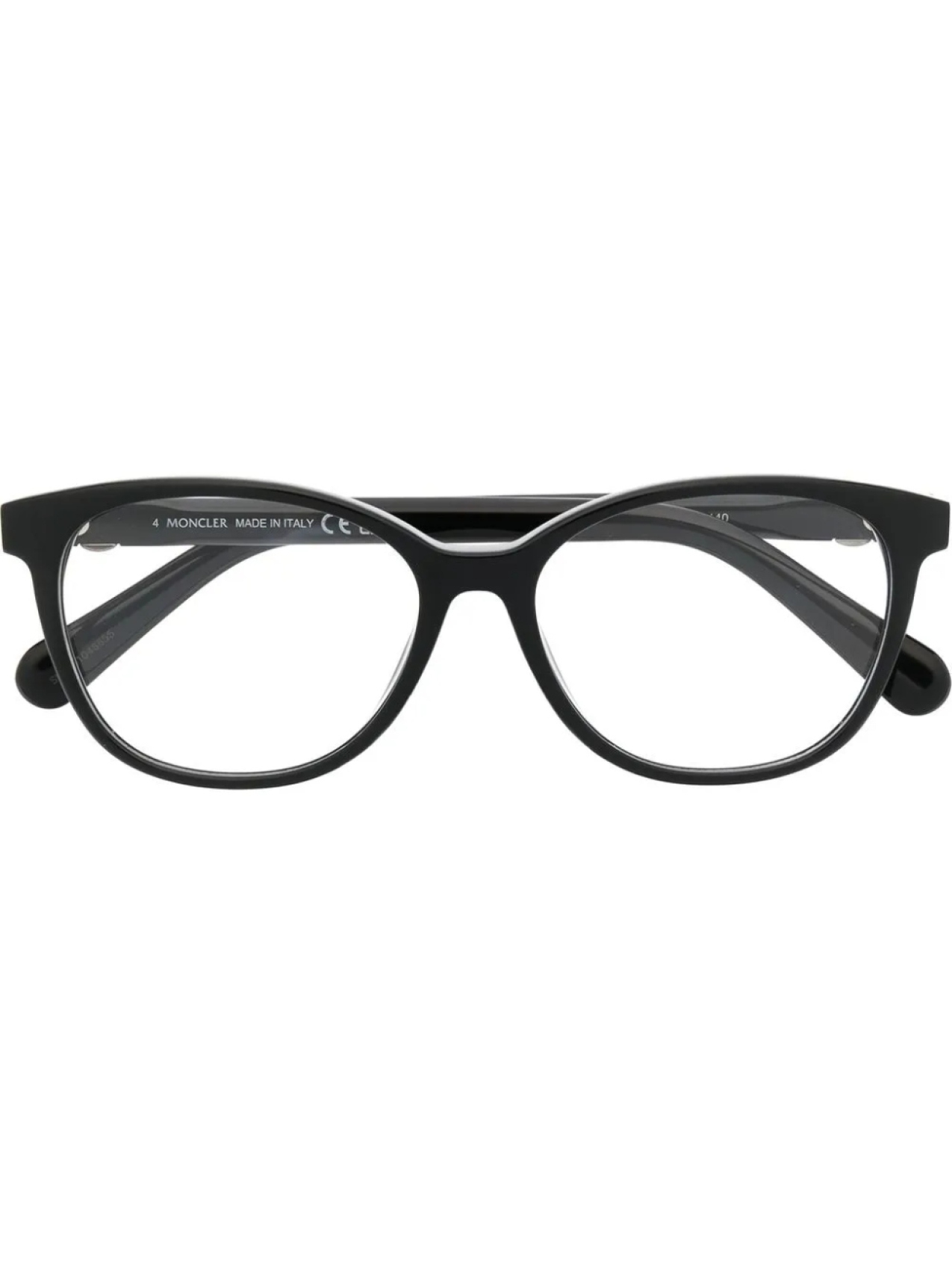 

Moncler Eyewear очки с логотипом, черный