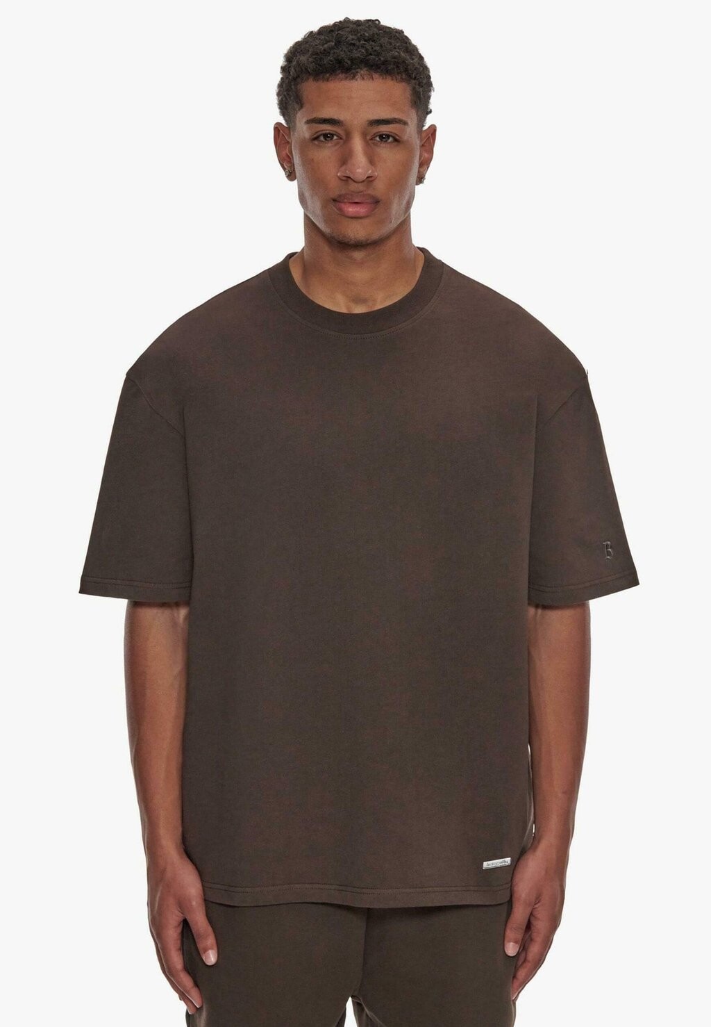

Футболка базовая SUPER HEAVY BLANK Dropsize, цвет chocolatebrown