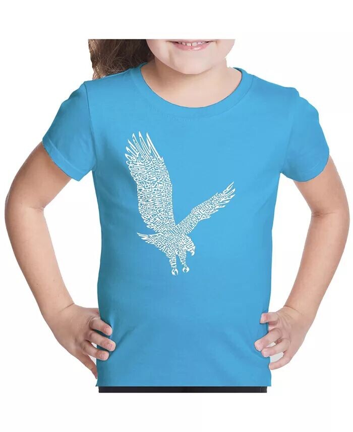 

Футболка Big Girl Word Art - Eagle LA Pop Art, синий
