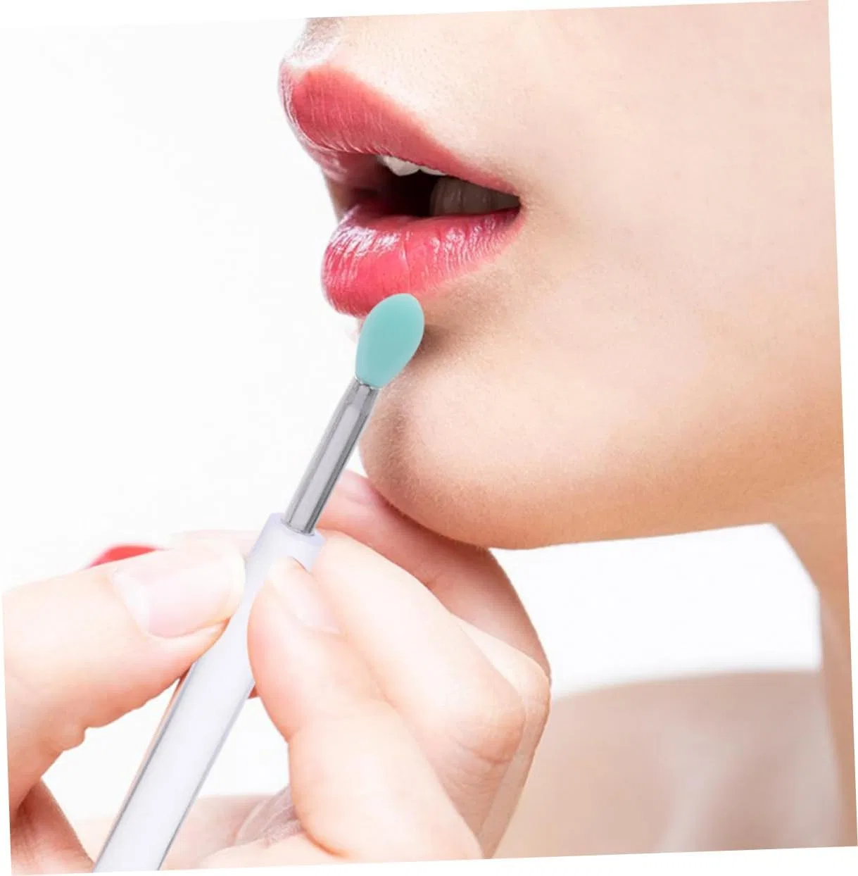 Набор кистей для губ Silicone Lip Brush LEDMOMO 12 шт — фото 2