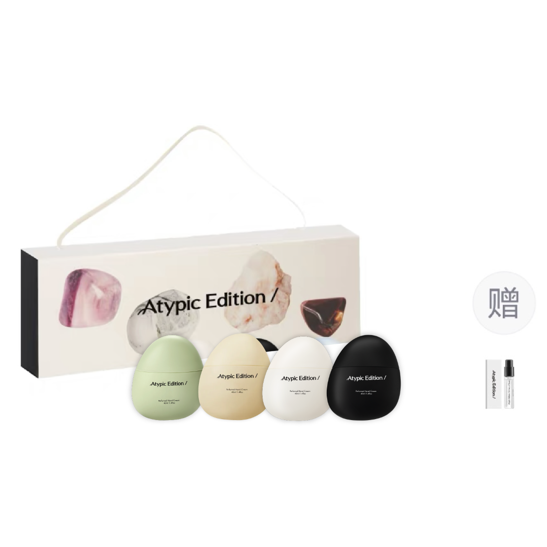 

ATYPIC EDITION подарочный набор Four Seasons крем для рук ароматный увлажняющий 40мл*4 Atypic Edition/