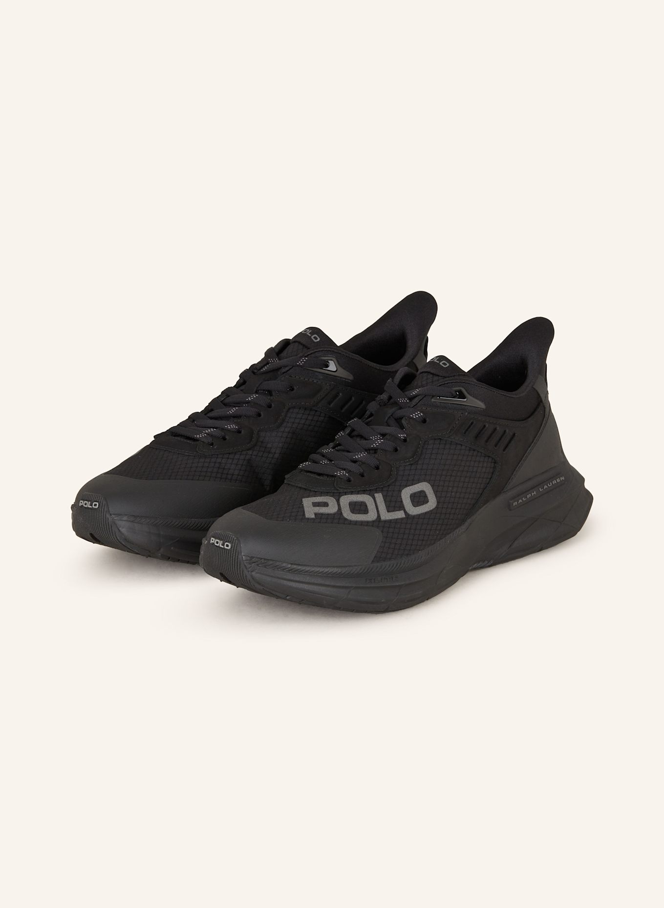 

Кроссовки Court Blade Polo Ralph Lauren, черный