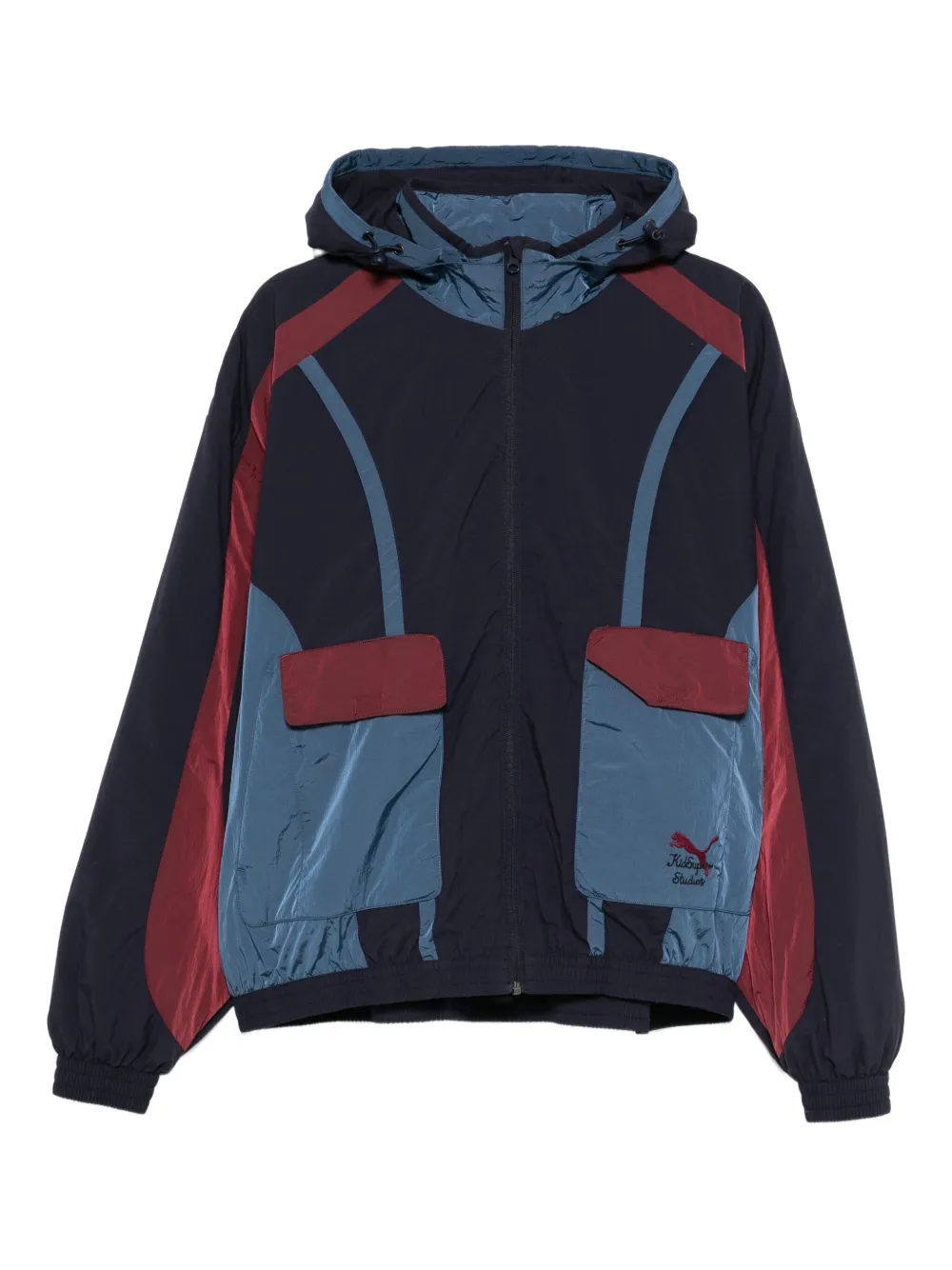 

Панельная куртка с капюшоном X KidSuper Studios Puma, синий