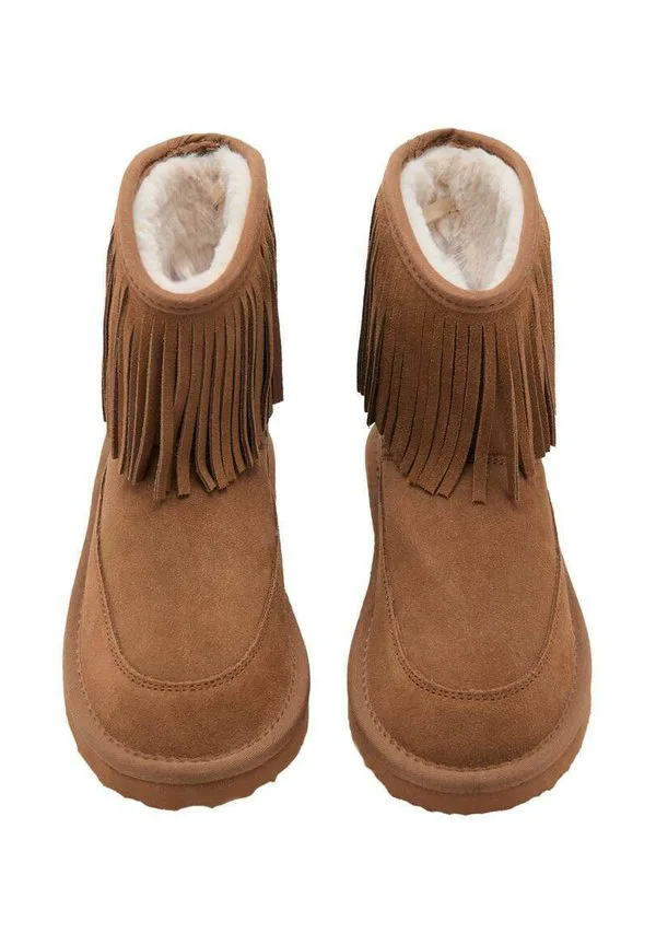Зимние ботинки Mango Kids, Brown — фото 4