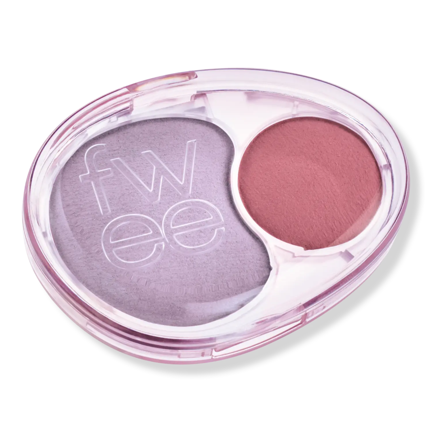 

Нежные двойные румяна fwee, MV02 ICY CUPID (icy lavender & muted pink)