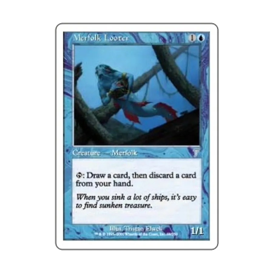 

CCG Мерфолк-мародер (U), MTG - 7th Edition