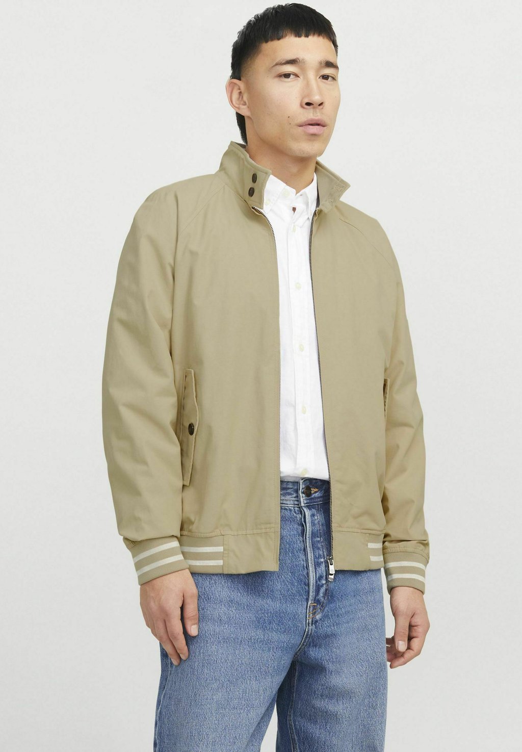 

Куртка-бомбер Jack & Jones PREMIUM, бежевый