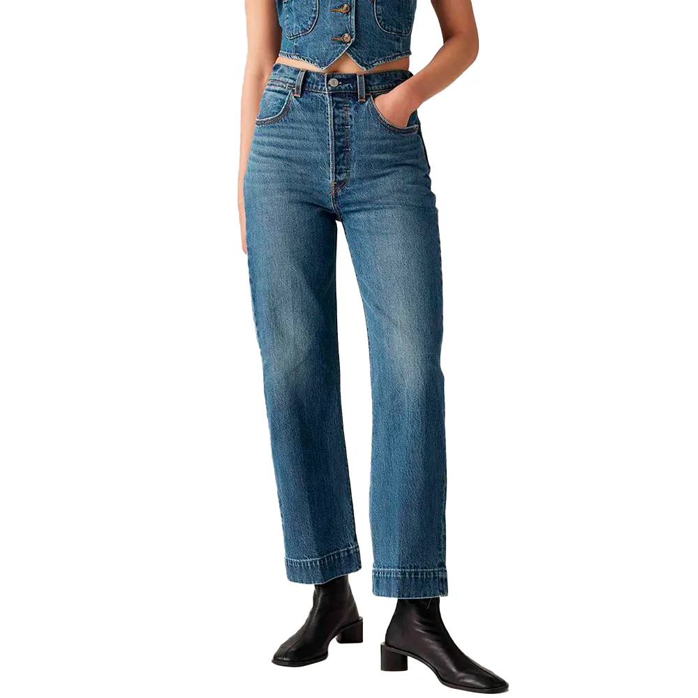 

Джинсы Levi's Ribcage Str Ank Tailored, синий