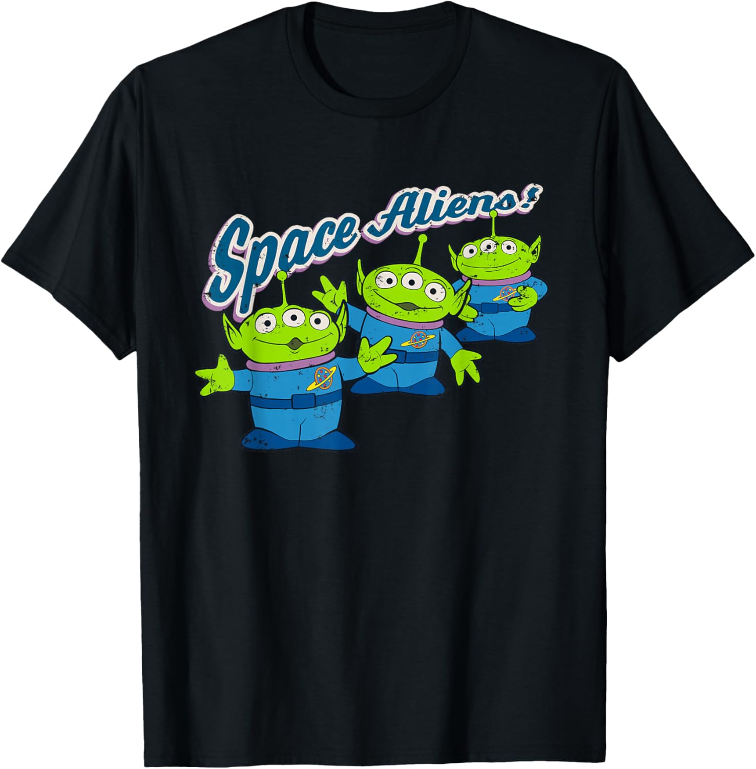 

Футболка Disney Pixar «История игрушек 4: Пришелец из космоса», черная