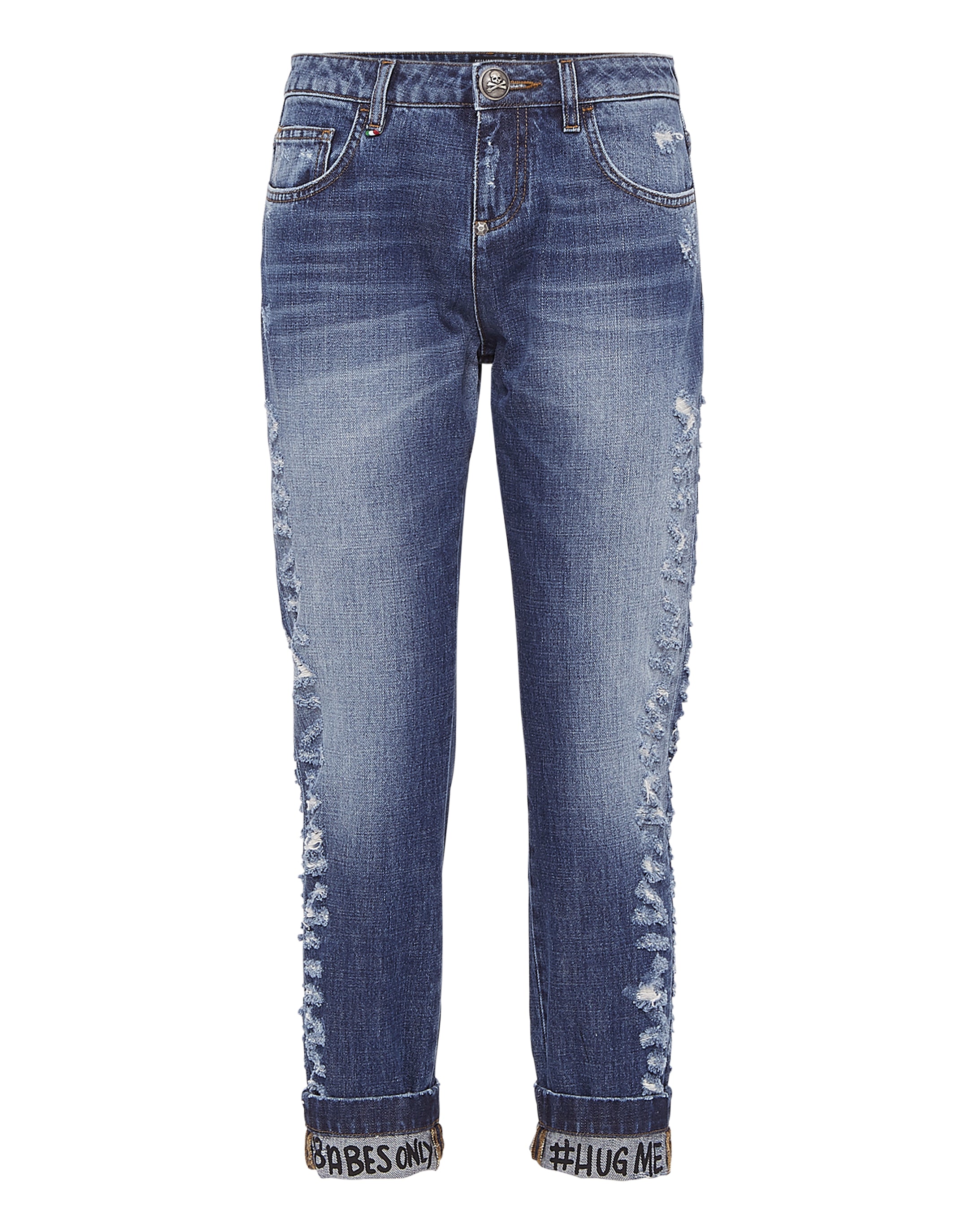 

Джинсы женские PHILIPP PLEIN, цвет s13 daisy