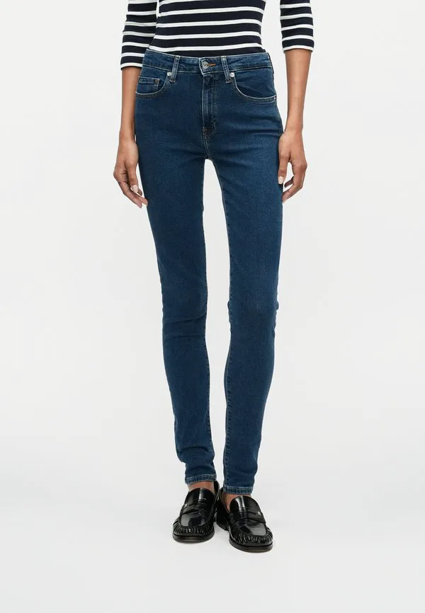 Джинсы como средней посадки, узкие джинсы, облегающий крой Tommy Hilfiger, Blue Denim