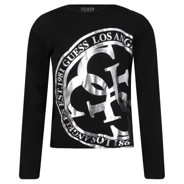 

Блузка стандартного кроя Guess, черный