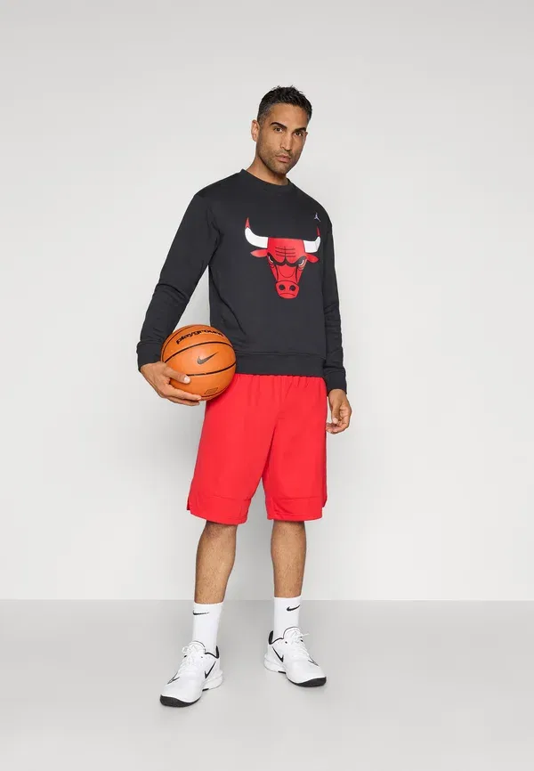 Толстовка Club wear Jordan, black/white, черно-белый — фото 2