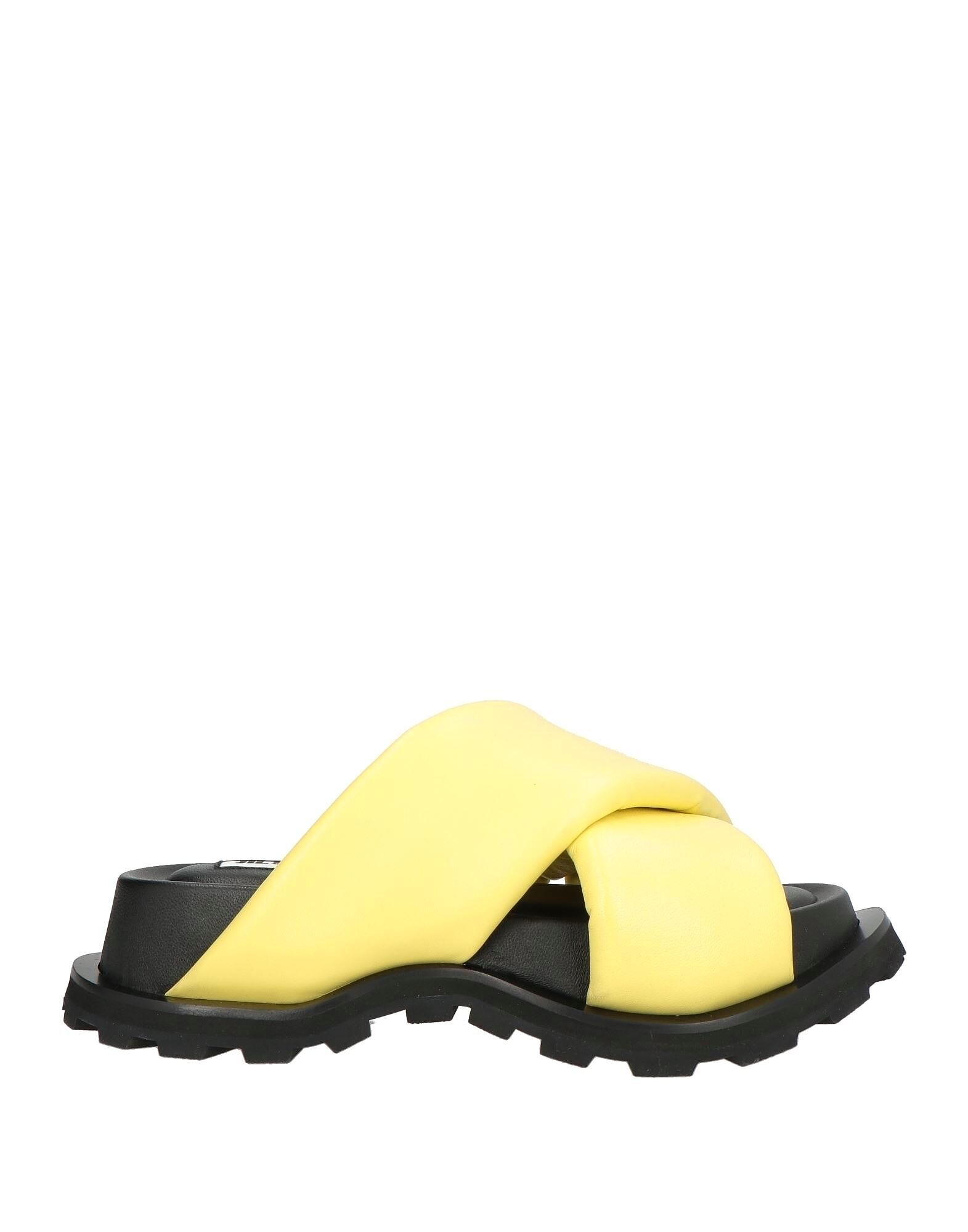 Сандалии Jil Sander, желтый