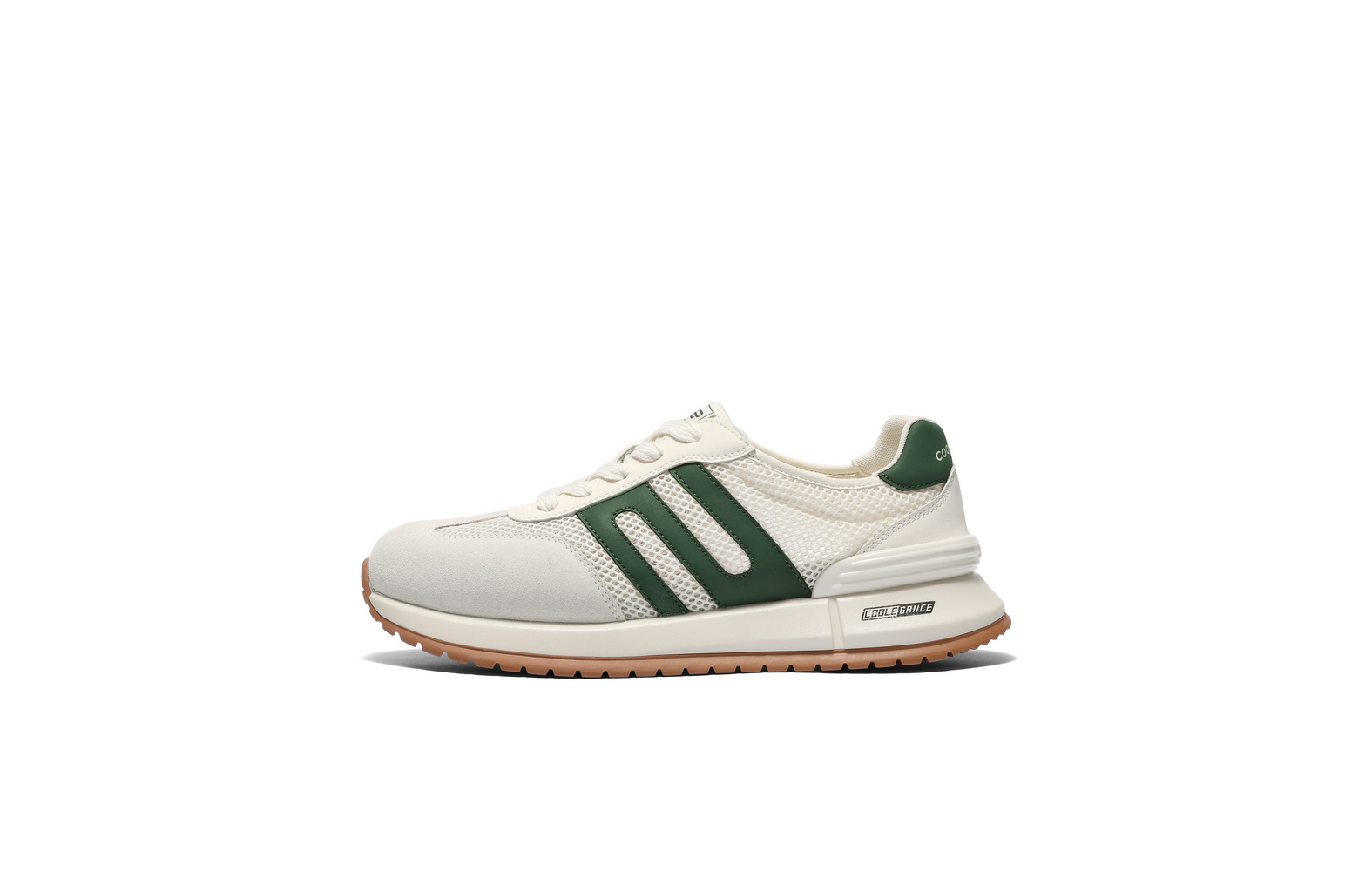 

BELLE Антискользящие износостойкие мужские кэжуал кеды низкие - экрю/яшма, цвет Ecru/Jasper