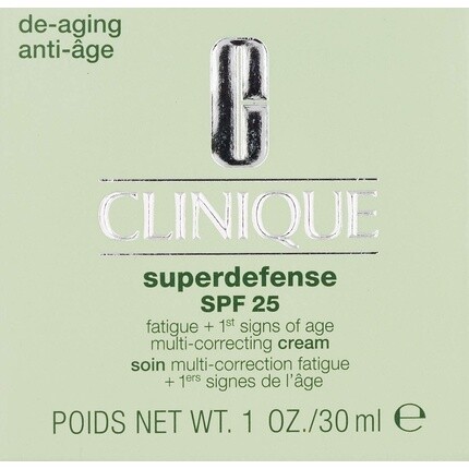 Дневной крем Superdefense Spf 25 Увлажняющее средство против усталости от первых признаков возраста, 30 мл, Clinique — фото 2