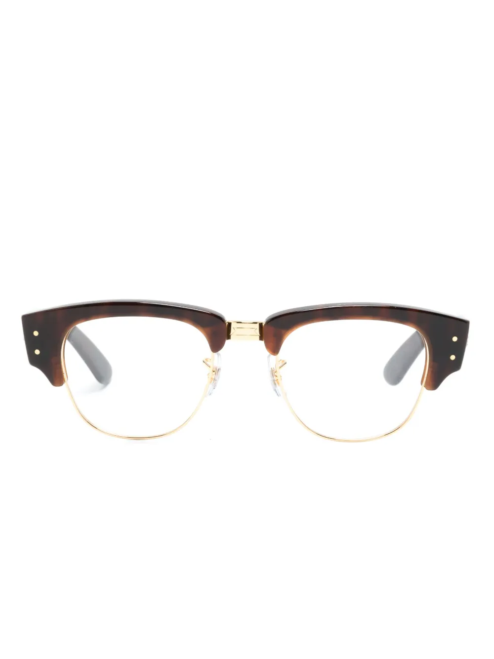 

Очки Mega Clubmaster черепаховой расцветки Ray-Ban, коричневый