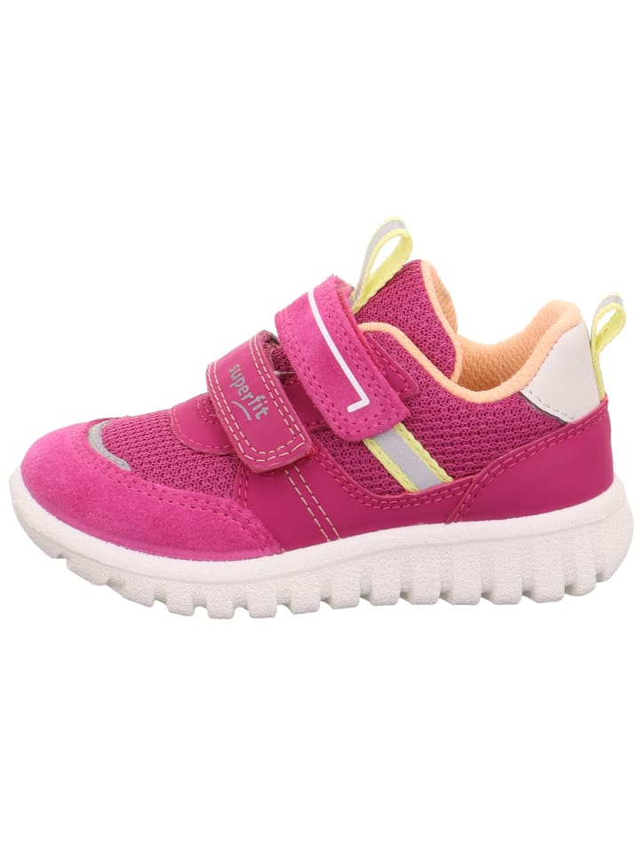 Superfit Первые кроссовки для ходьбы SPORT7 MINI в розово-оранжевом цвете — фото 3