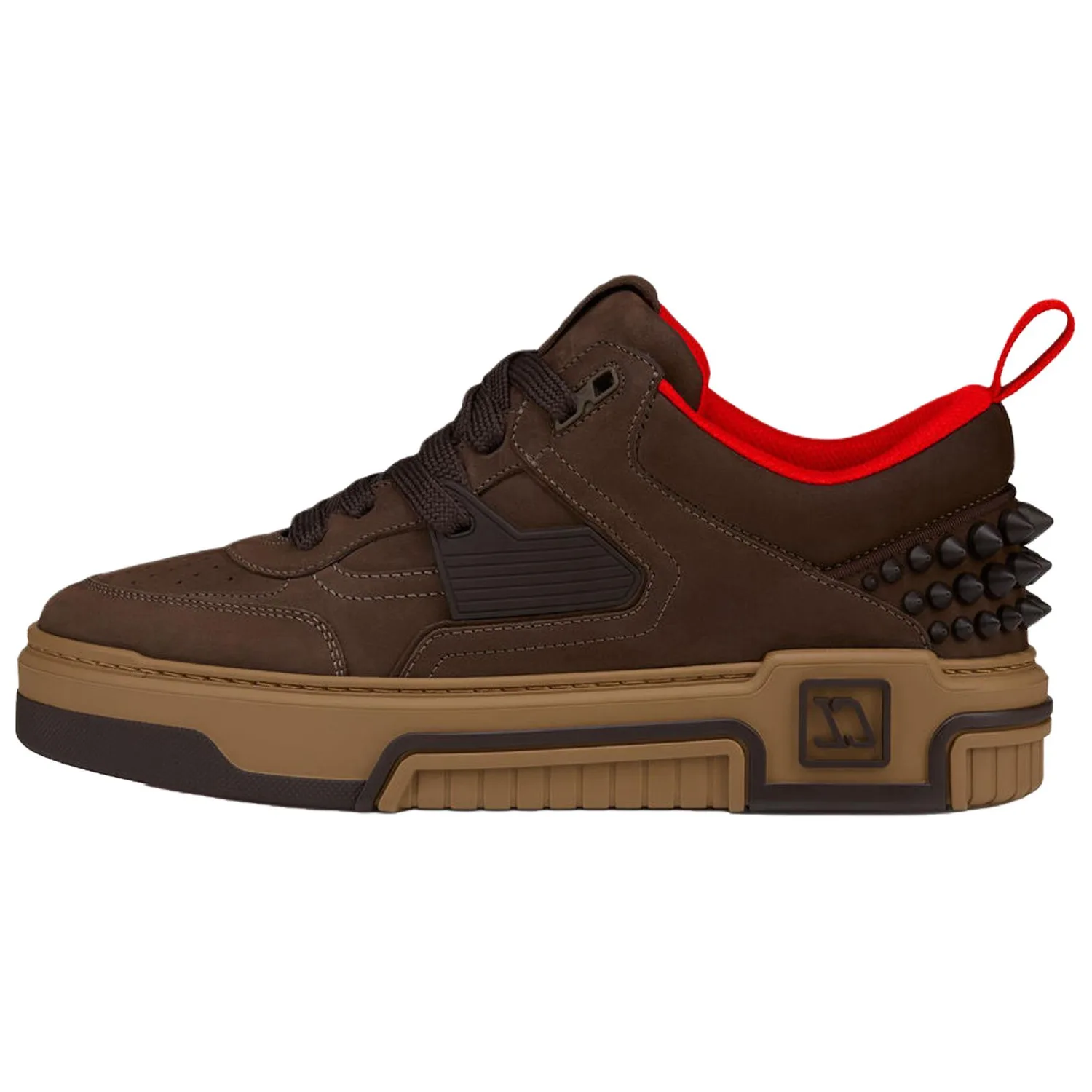 Astroloubi кроссовки со стразами Christian Louboutin, coffee