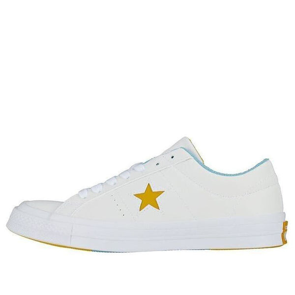 

Кроссовки one star ox 'white mineral yellow' Converse, белый