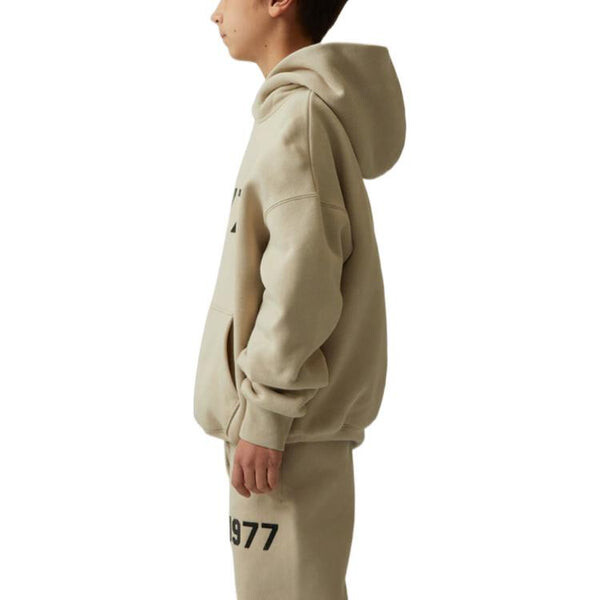 Толстовка ss22 hoodie 'wheat' Fear Of God Essentials, серый — фото 3