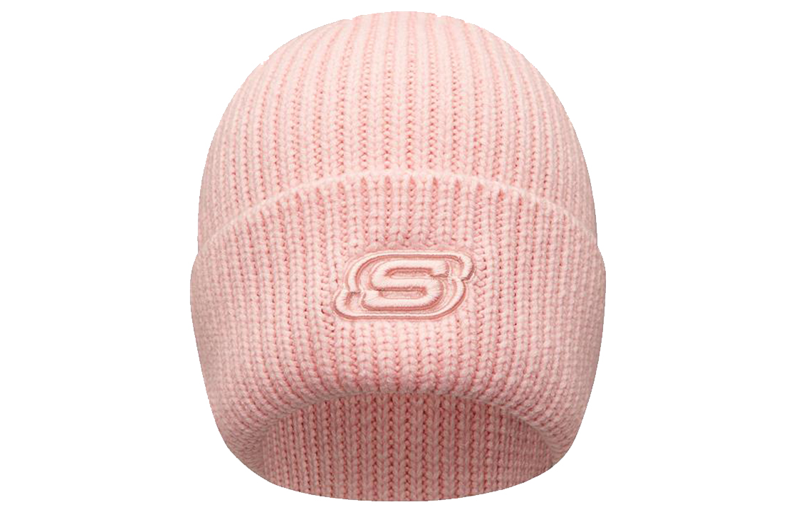 

Skechers Шапка-бини унисекс розово-розовая