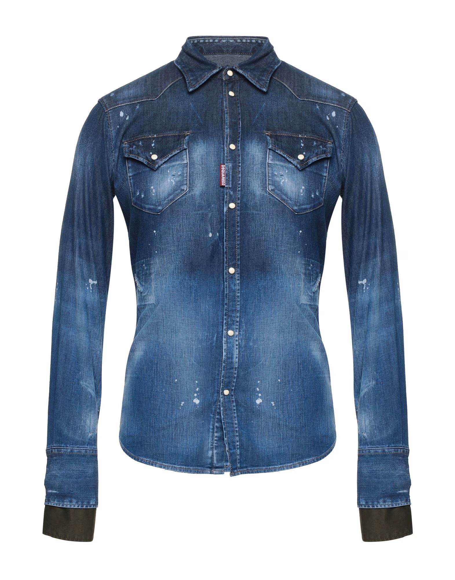 

Джинсовая рубашка Dsquared2, синий